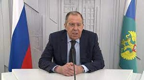 Видеообращение Министра иностранных дел Российской Федерации С.В.Лаврова к организаторам и участникам «круглого стола» по случаю 20-й годовщины Хартии ШОС и 15-летия Договора о долгосрочном добрососедстве, дружбе и сотрудничестве государств-членов ШОС, 29 Видеообращение Министра иностранных дел Российской Федерации С.В.Лаврова к организаторам и участникам «круглого стола» по случаю 20-й годовщины Хартии ШОС и 15-летия Договора о долгосрочном добрососедстве, дружбе и сотрудничестве государств-членов ШОС, 29